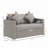 Patio Wicker Loveseat with Cushions, 2-Seat Outdoor PE Rattan Couch Sofa with Throw Pillows-1285427826-1285427825