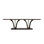Arcadia Contemporary Macassar Ebony Dining Table