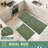 Kitchen-Rugs-Non-Slip-Kitchen-Mats-For-Floor Machine Washable Kitchen Rugs 2 Pieces Kitchen Carpet Runner With TPR Backing,Green,24X35inch/24X60inch