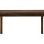 "Table de salle à manger rectangulaire pour personne, table de cuisine rétro, table de salle à manger en bois avec pieds de cuisine en bois massif, très facile à assembler