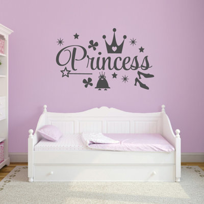Décalcomanie murale princess