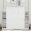 Grand lit escamotable avec tablettes et DEL-443415348