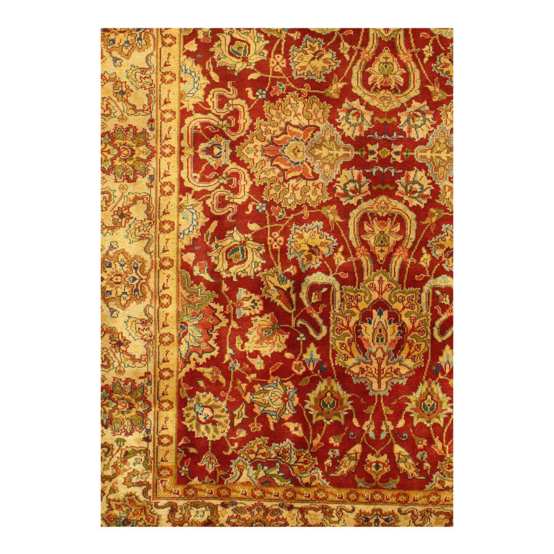 Felecie One-of-a-Kind Rectangle 5'11" x 6'11" Hand Knotted Area Rug