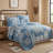 American Traditional Sateen Quilted Floral Quilt-1768766906-1768766907