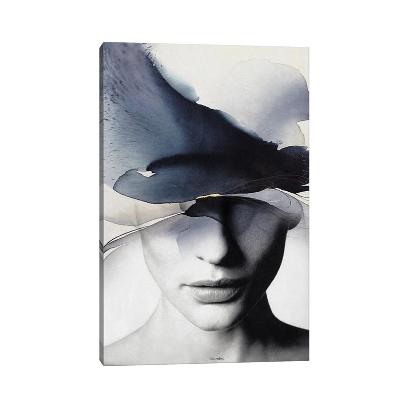 Blue Dream by Underdott Art - Wrapped Canvas Print, 20.32 cm H x 30.48 cm W