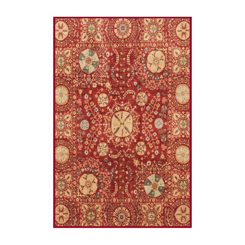 Abstract Indoor Rug, Rectangle 5' x 8'
