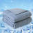 Cloud Texture Double-Sided Cooling Comforter For Hot Sleepers, Machine Washable-112567316-112567320