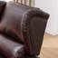 Fauteuil inclinable en cuir véritable-398984935