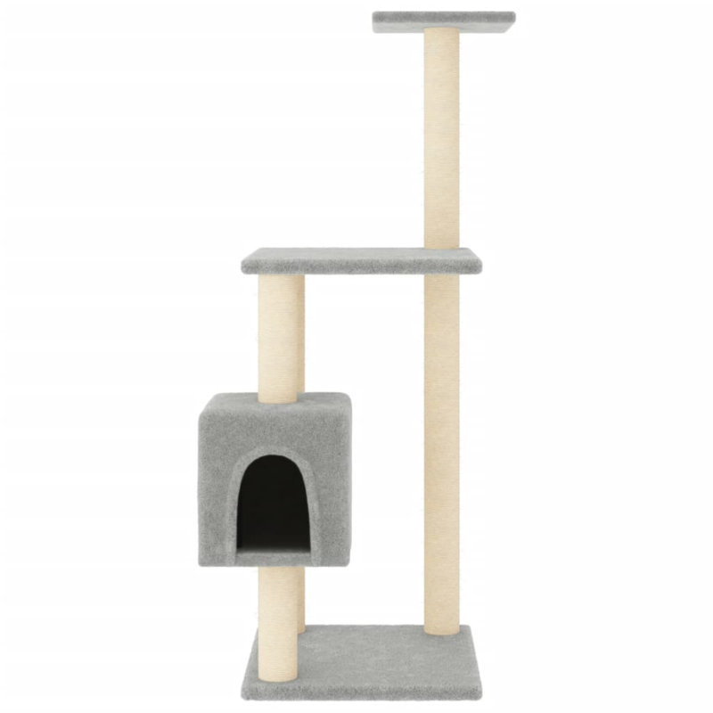 Drinkard Scratching Post, 104 cm, Light Grey