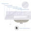Engineered Stone Material 1 Single Bathroom Vanity Top Sink-135053825