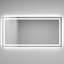 Miroir de salle de bain 60X28 à DEL avec lumières, miroir de meuble-lavabo avant et rétro-éclairé, verre trempé anti-buée, 3 réglages de mémoire de couleur | Idée de cadeau-125533329-125533331