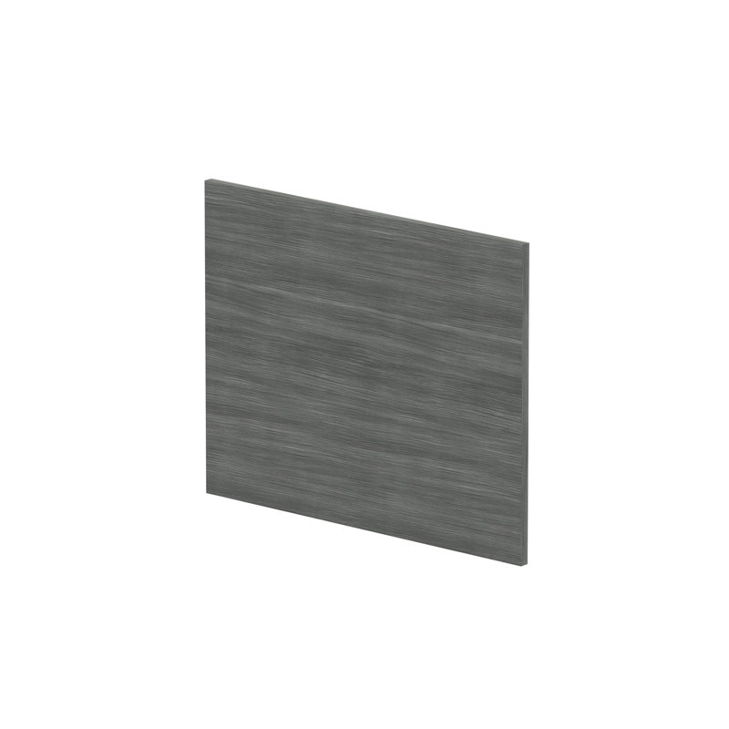 Fusion 700Mm Shower Bath End Panel, Anthracite Woodgrain