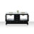 Audrey 72'' Double Bathroom Vanity with Carrara Marble Top-1185082337