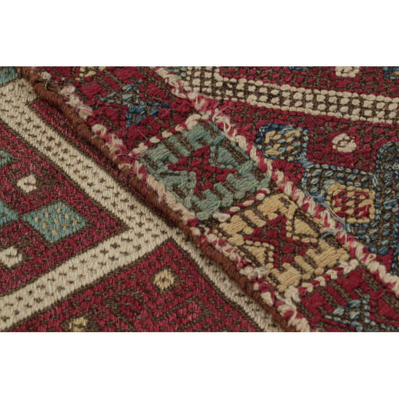 One-of-a-Kind 3'5" X 10'5" Flatweave Area Rug