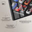 Sneakerhead Duo Color Collection Shadowbox Sneaker par Art Remedy, cadre noir, 25 x 37-973810335-973810321
