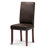 Acadian 7-Piece Dining Set with Solid Hardwood Table and 6 High-Back Upholstered Chairs-421349932