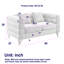 Canapé modulaire surdimensionné 2 places 60 pouces