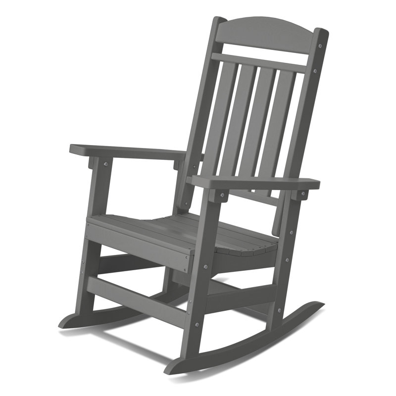 Appley Outdoor Adirondack Chair, Gray