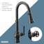 Peterson One-Handle Pull Down Single Handle Kitchen Faucet with Power Boost-1472286484