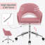 Pehrson Velvet Office Chair-1377388359