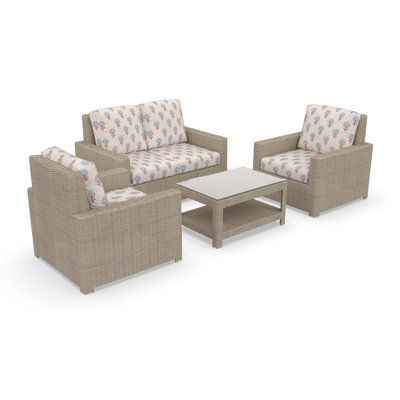 Henri 4-Person Sunbrella® Patio Seating Group