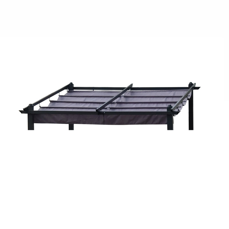 Auvent de remplacement pour pergola Universal, H 8,66 po x l 96,46 po x P 96,46 po, Gris
