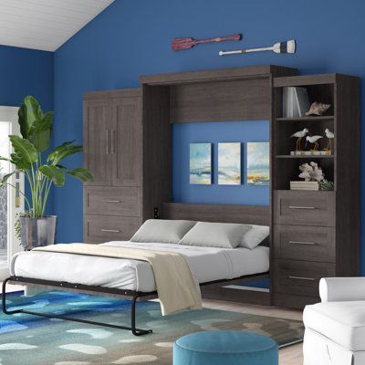 Lit escamotable avec rangement Arlex
