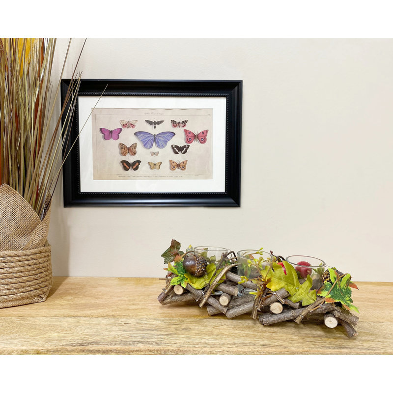Wood Tabletop Tealight Holder