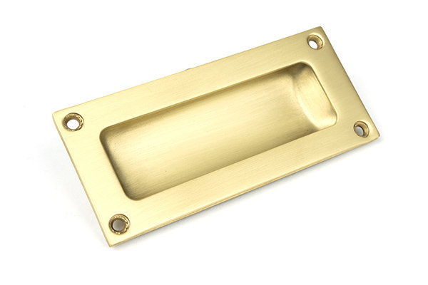 3.6 cm Centre Recessed Pull, Satin Brass