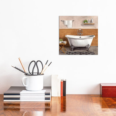Serene Bath I by Bannarot - Wrapped Canvas Print