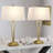 30.5'' Metal Usb Table Lamp(set Of 2)-1554974156