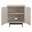 Holz Steel 2 - Door Rectangle Accent Cabinet-1396280274