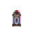 Arkrocket Saturn V Full Size Jukebox Vinyl Record Player Bluetooth USB SD CD Player Radio Turntable