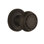 Mission Interior Mortise Door Knob with Rope Rosette