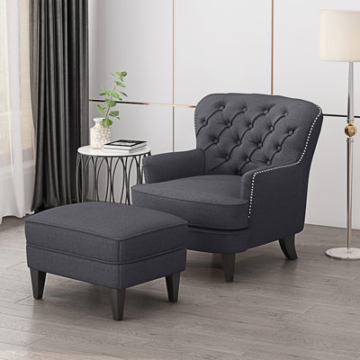 Club Chair +Ottoman