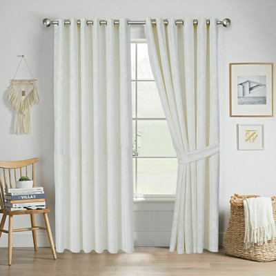 Cardinale Semi Sheer Curtain Pair
