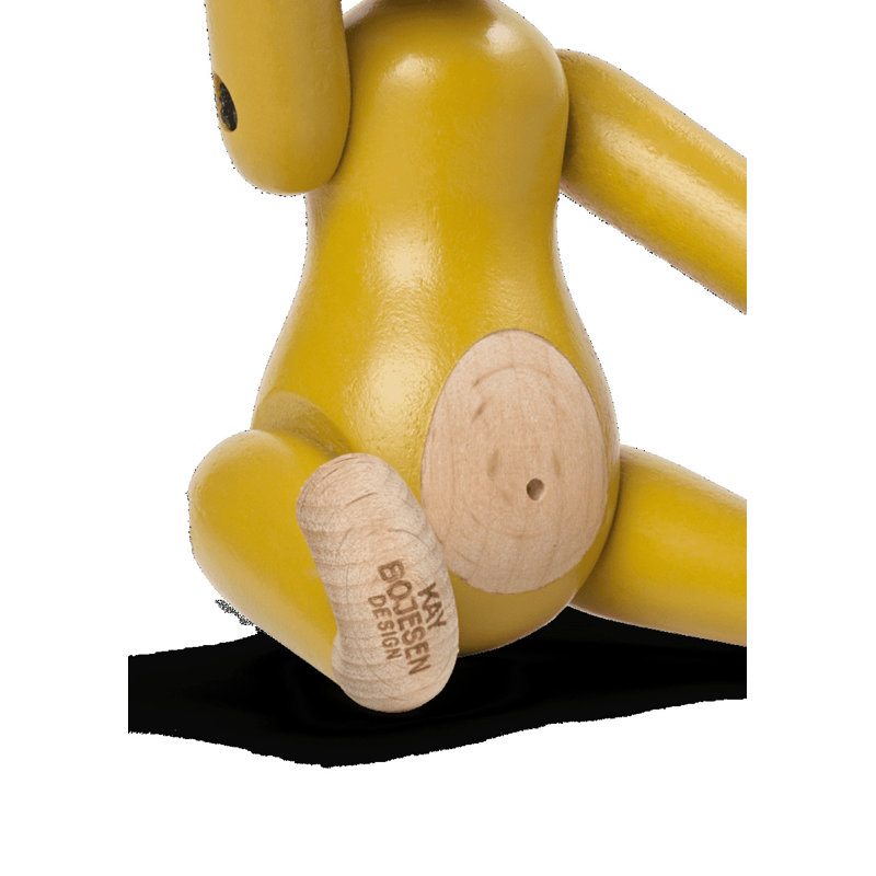 Mini singe rétro, Jaune