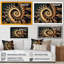 Golden Fractal Bliss IV - reproduction sur toile-87369062-87369066