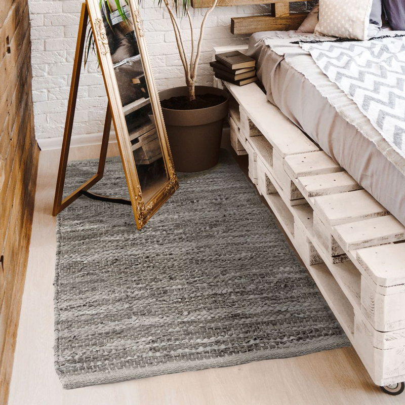 Krupa Solid Colour Area Rug, Rectangle 160 x 230cm