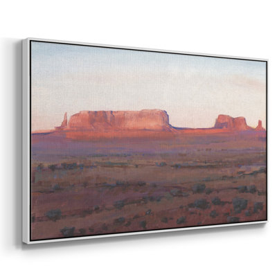 Red Rocks At Dusk I, peinture sur toile encadrée
