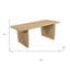 Table de salle à manger 80 "