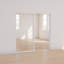 Cloisons 2 pièces en verre transparent - Portes coulissantes - Portes de placard-96872733-113883878
