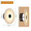 Applique murale moderne 9,8 po à DEL avec faux abat-jour albâtre, lumière murale câblée au choix 5CCT-130841102