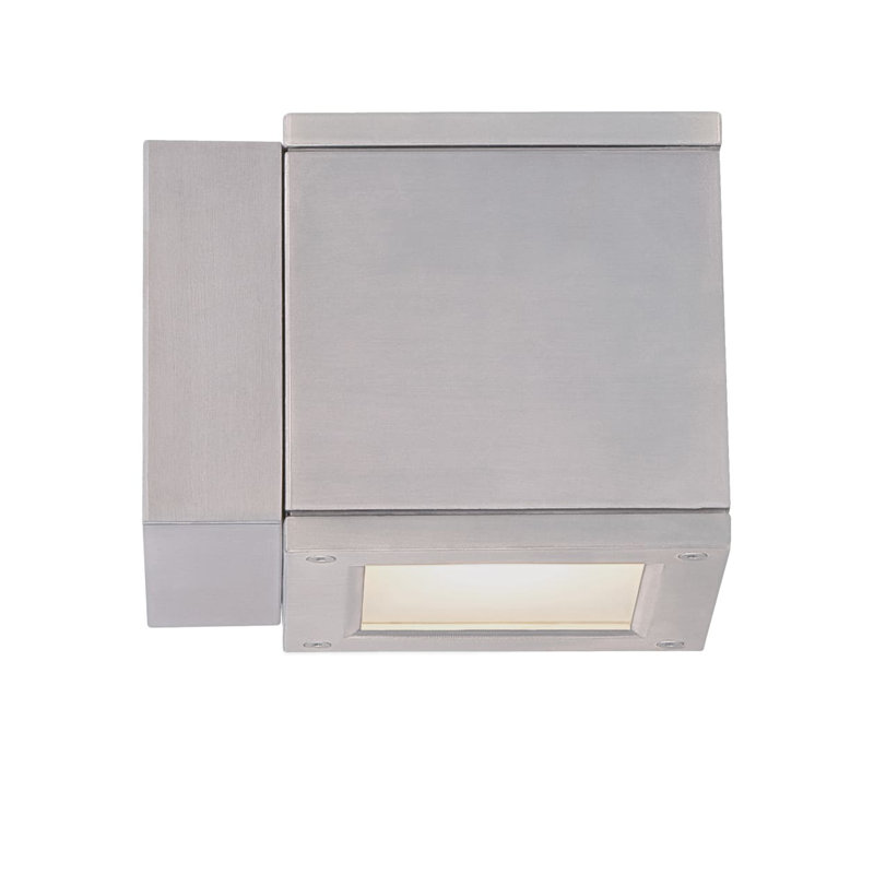 Applique murale d'extérieur à DEL 3000K WAC Lighting Rubix - blanc