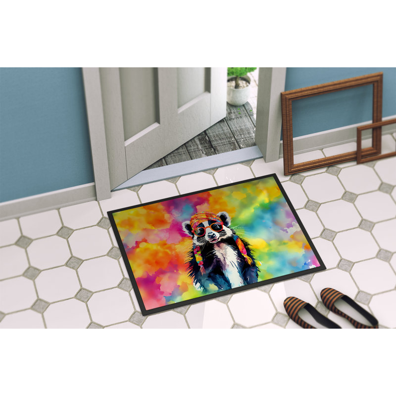 Tapis antidérapant Thailen pour l'intérieur et l'extérieur, L 18 po x L 27 po