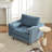 Geo 42" Wide Upholstered Armchair-1653320962
