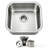 18" ADA Compliant Undermont Single Bowl 18-Gauge Stainless Steel Kitchen Sink-135214909