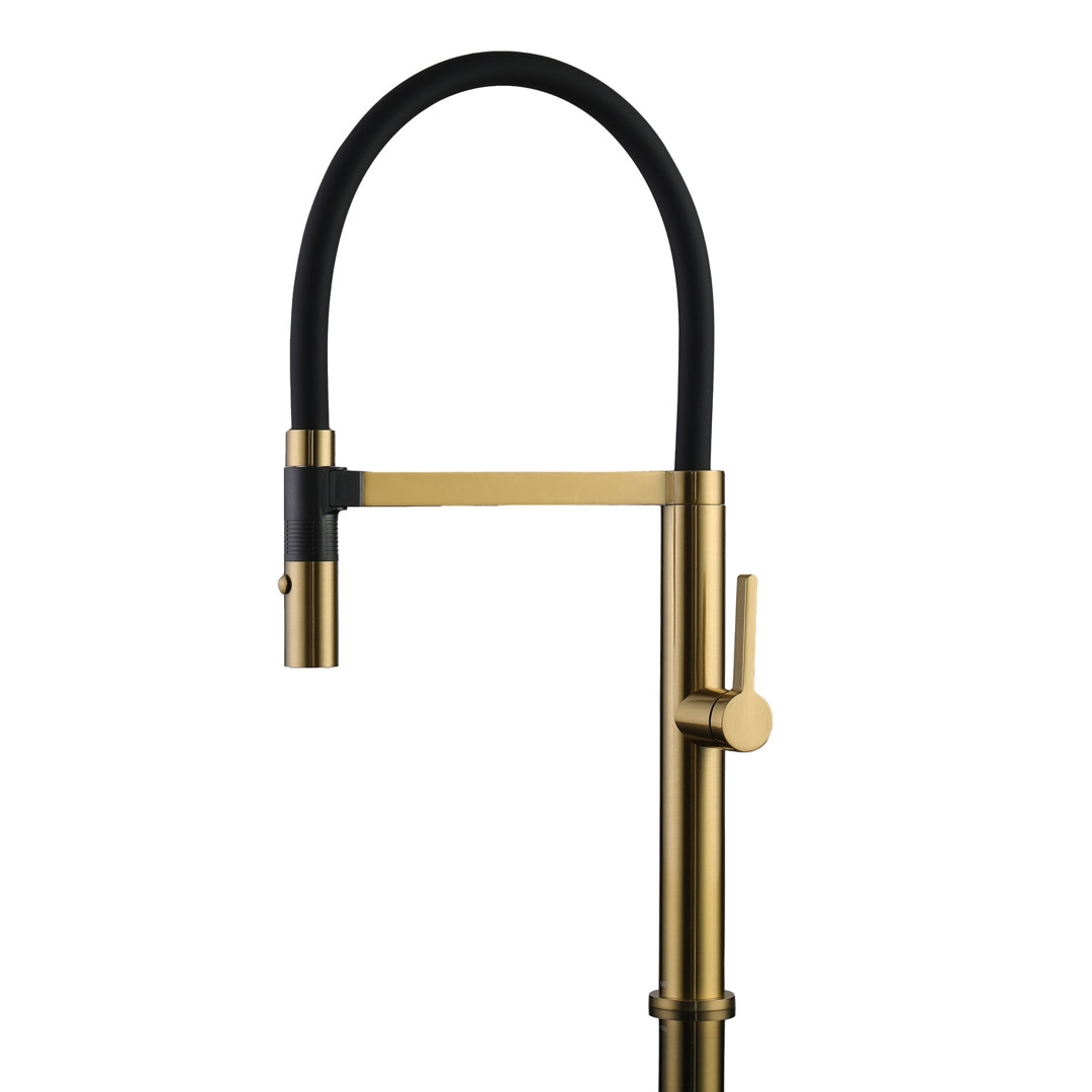 Maestro Bath Curva Pull Out Kitchen Faucet Maestro Bath 