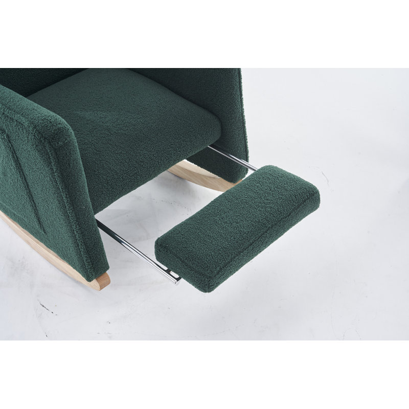 Chaise berçante Teddy, Vert