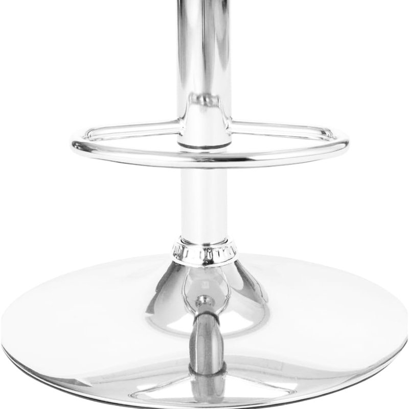 Canapé rond de style américain moderne avec dossier rembourré, assise en similicuir pivotant à 360°, mousse haute densité, hauteur réglable, revêtement en tissu, salle à manger